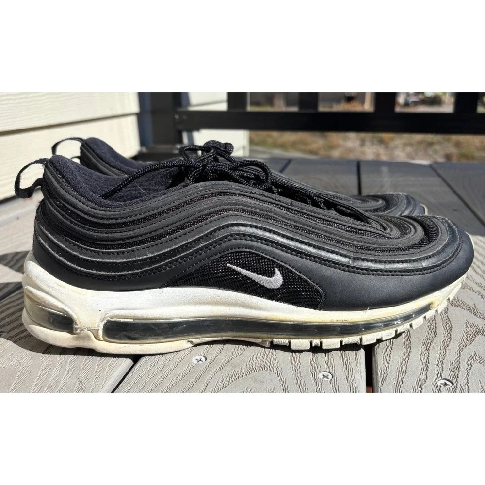 Nike Air Max 97 Black Retro Running Shoes Sneakers‎ 921826-001 Men's Size 11